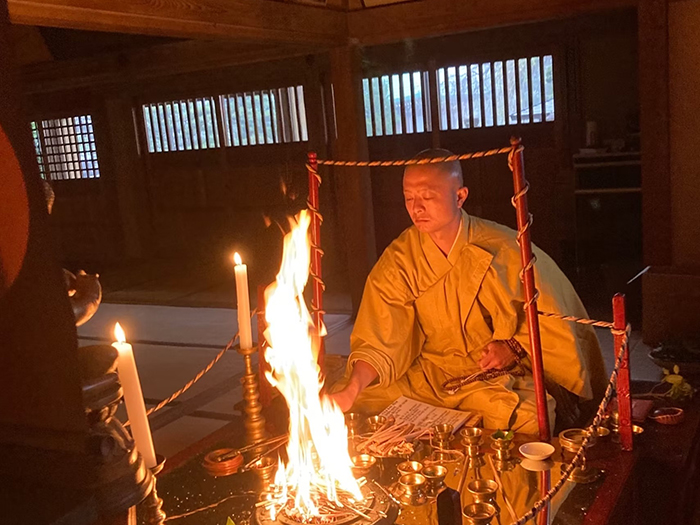 正観音月並護摩供